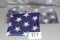Fabric American Flags