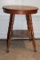 Antique Round Solid Wood Table