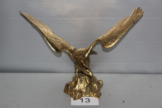 Large Detailed Brass Eagle