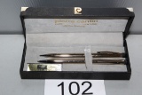 Pirerre Cardin 14K Gold Plated Pen & Pencil Set