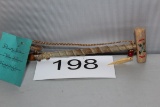 Handcrafted Native American Navajo Decorative Pipe