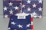 Various Fabric American Flags