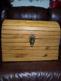 Handmade Solid Wood Curved Top Chest