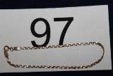 14K Braided Two-Tone Bracelet
