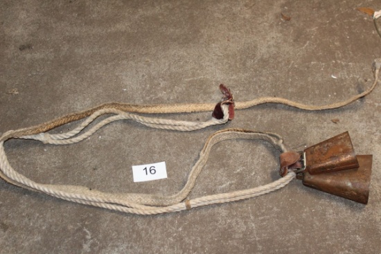 Genuine Bull Riding Rope With Copper Bells