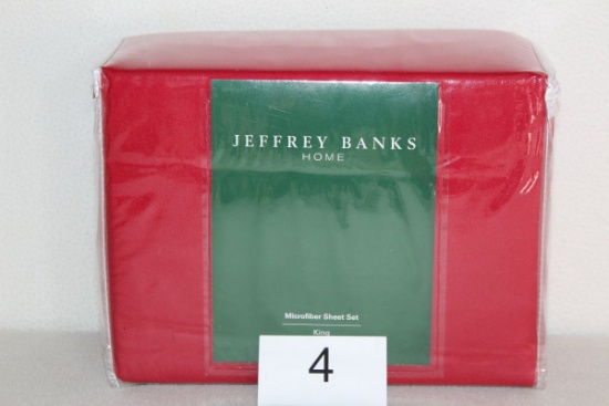 King 6 Piece Microfiber Sheet Set By Jeffrey Banks Home