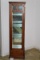 V intage Solid Wood Mission Style 5 Shelf Curio