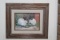 Framed Painted Rabbits On Canvas By Winston-Salem Artist Dion Kelly
