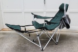 Large Camping Chair W/Stool By Travel Chair