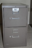 HON Metal 2 Drawer File Cabinet