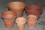 Assorted Clay Pots