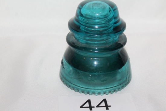 Vintage Green Glass "Hemmingray-42" Insulator