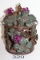 Grape Themed Metal Candleholder