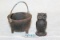 Small Cast Iron Wilton Pot & Owl