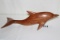 Hand Carved Solid Wood Dolphin