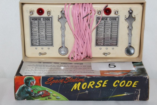 1950's Space Station Morse Code Signaling Set #107