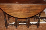 Vintage Oval Gateleg Table