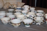 Assorted Vintage Porcelain Cups