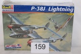 1998 Revell P-38J Lightning Model Airplane Kit