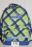 PUMA Lime Green & Blue Backpack