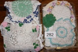 Small Totes Packed FULL Of Doilies!
