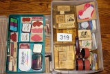 LARGE Collection Of Ink Stamps & More!