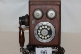 Western Electric Reproduction Wood Wall Phone