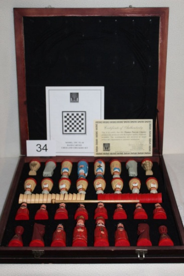 2003 Thomas Paconi Wooden Chess Set