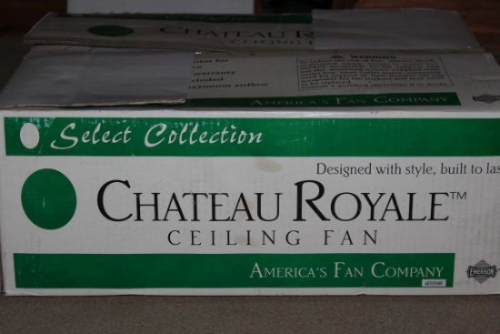 Chateau Royale "Select Collection" Ceiling Fan