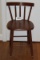 Solid Wood Spindle Back Chair