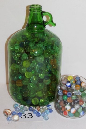 Jars Packed FULL OF Marbles