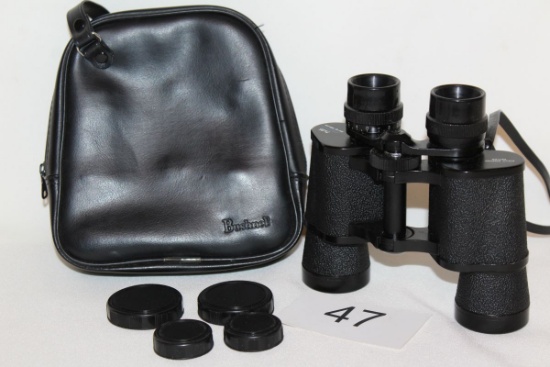 Bushnell "Ensign" 7x35 Binoculars W/Lens Caps & Case