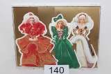 1995 Barbie Displayable Greeting Cards In Original Box