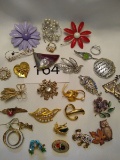 Nice Assorted Costume Brooches