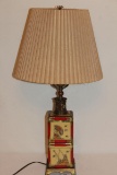 Vintage Asian Inspired Lamp