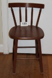 Solid Wood Spindle Back Chair