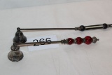Metal & Beaded Candle Snuffers