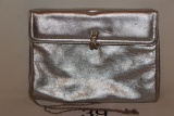 Vintage Morris Moskowitz Leather Clutch/Purse With Shoulder Strap
