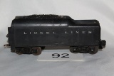 1960's LIONEL LINES Coal Tender