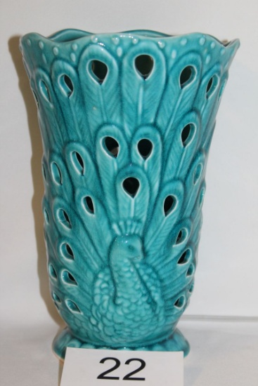 Ceramic Peacock Decorative Lamp