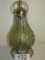 Tall Textured Glass Tea Light Candle Holder