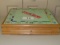 Super Nice Monopoly, Clue & Cribbage In Drawered Wood Case