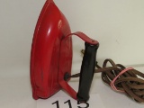 Vintage Toy Metal Electric Iron