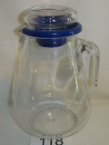 Glass Lidded Pitcher By Bormioli