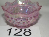 Fenton Hobnail Irridescent Trinket Dish