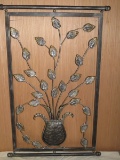 Decorative Metal Floral Wall Art