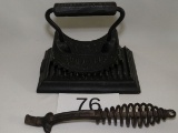 Antique Geneva Cast Iron Hand Fluter Iron