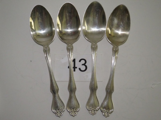 Sterling Silver Westmoreland "George & Martha" Large Spoons