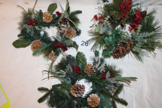 6" Wreaths