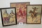 Vintage Hand Colored Native American Framed Lithos Including G. G. Reynaud